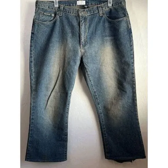 DKNY Jeans Blue Jeans W40 X L34 Low rise 100% cotton MJ21