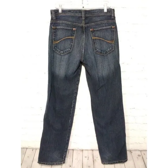 DKNY Men's Size 30x32 Dark Wash Denim Blue Jeans