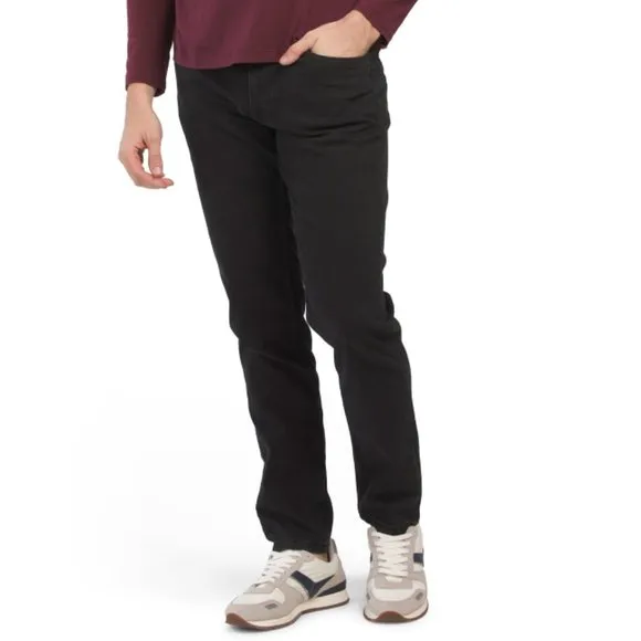DKNY Black Rinse Bedford Slim Fit Denim Jeans
          
      Boutique