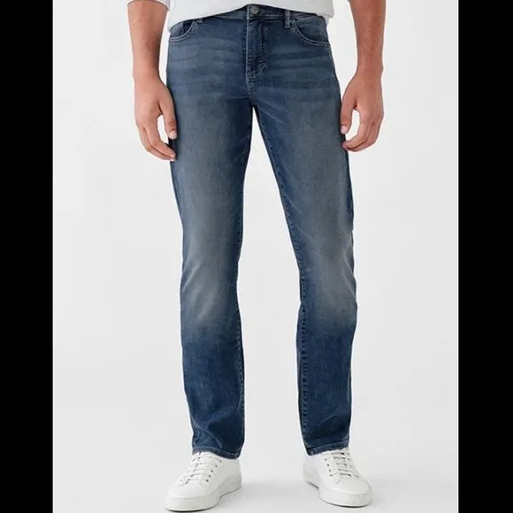DL1961 mens Russell slim straight jeans dark wash