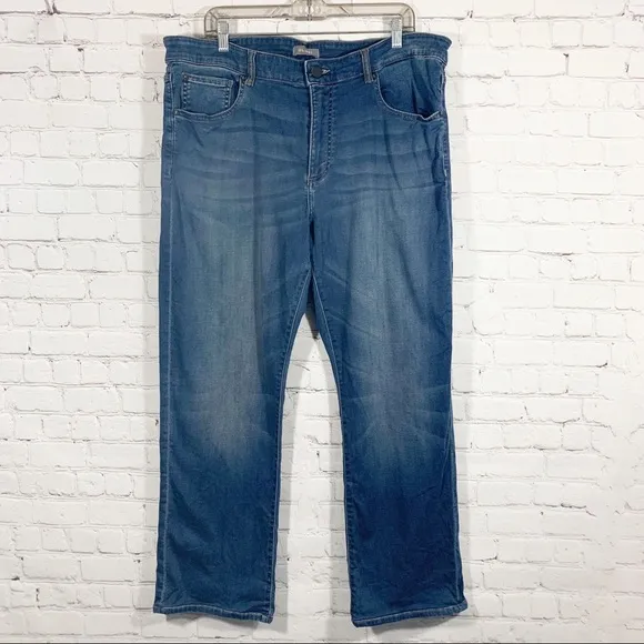 Dl1961 Jeans straight leg stretchy short inseam