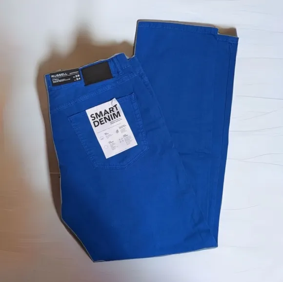 DL1961 Russell Smart Denim in cobalt blue
          
      NWT