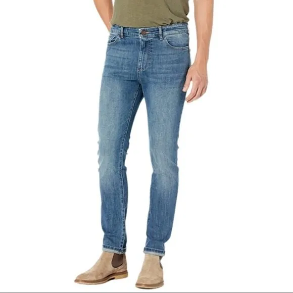 DL 1961 Men’s Cooper Relaxed Skinny Jeans Rail 29