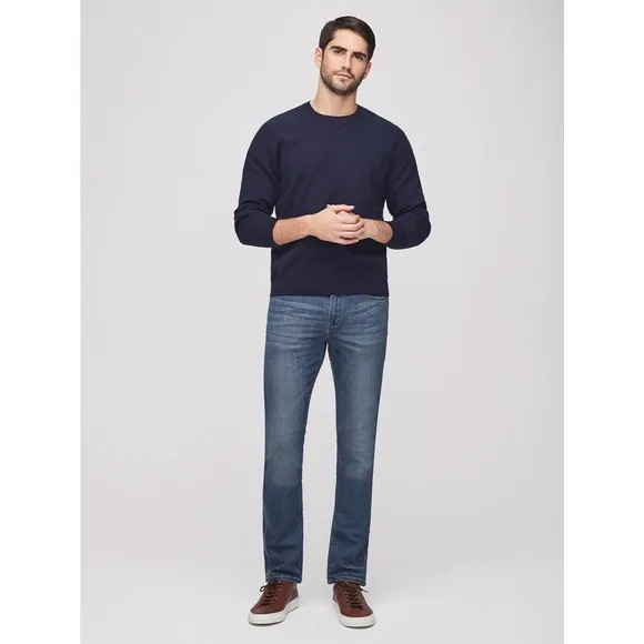 DL1961 Mens 31x30 Russel Slim Straight Denim Jeans Hint Indigo Blue Wash 1064530