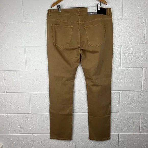 DL1961 Jeans Nick Slim Dijon Men's Sz 40x34 Beige/ Mustard Denim Pants New
          
      NWT