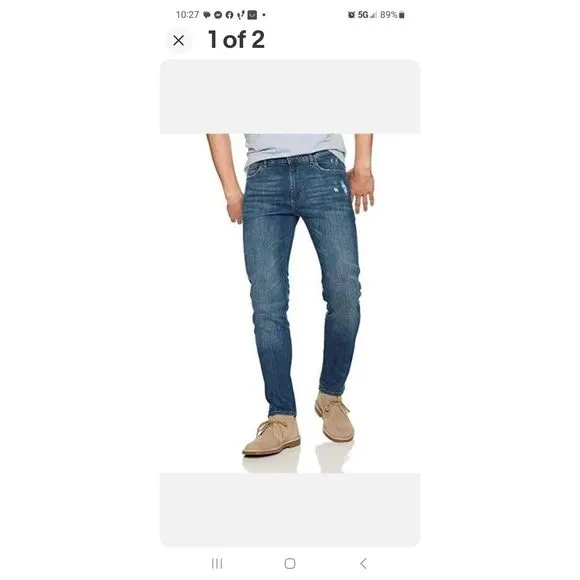 DL1961 Jeans Men's Nick Slim Fit Medium Wash Jean Size 28x34
          
      NWT