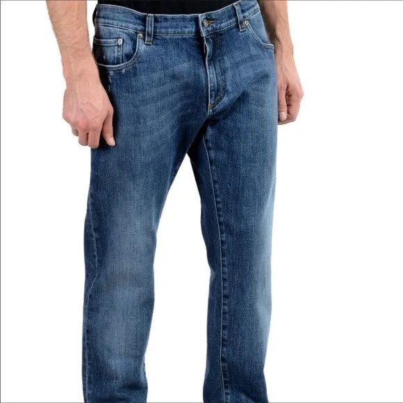 Dolce & Gabbana Slim Straight Leg Jeans