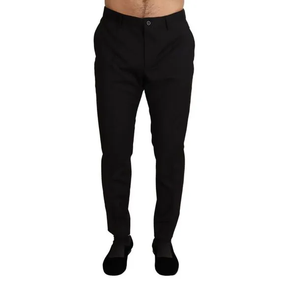 Dolce & Gabbana Black Dress Skinny Trouser STAFF Men's Pants
          
      NWT