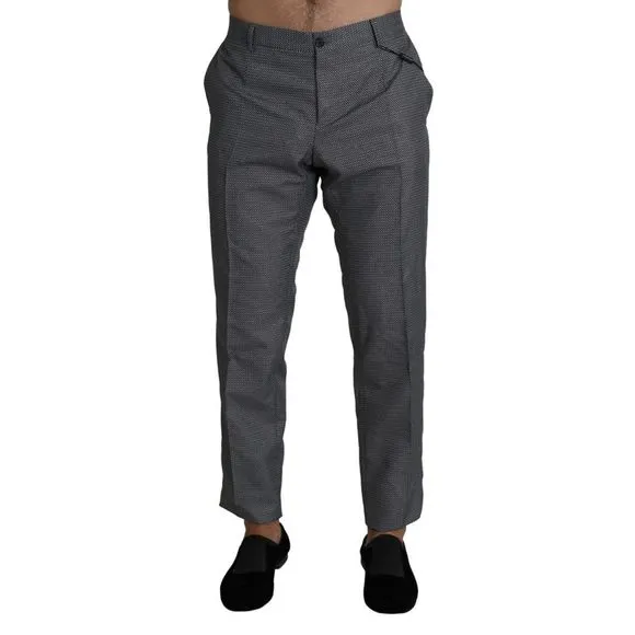 Dolce & Gabbana Gray Formal Dress Trouser Slim Fit Men's Pants
          
      NWT