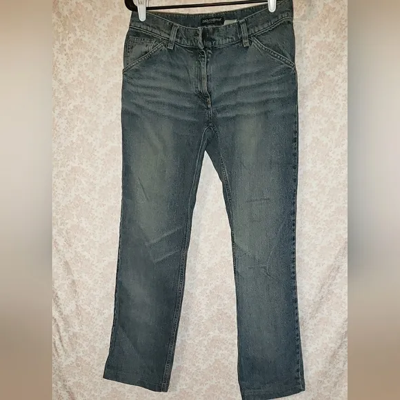 Dolce & Gabbana Mid-Rise Medium Blue Jeans Men's Size 44 DP1J 9827