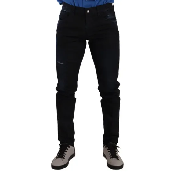Dolce & Gabbana Men's Blue Cotton Stretch Skinny Denim Jeans, Size M, MSRP $1008
          
      NWT