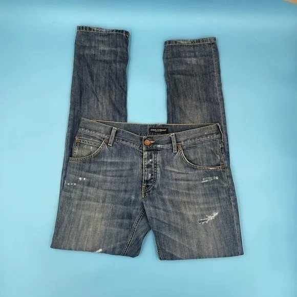 Dolce & Gabbana Distressed Jeans