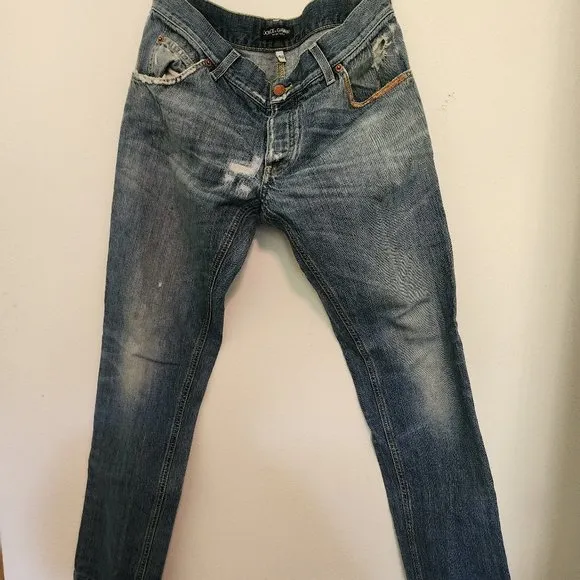 Used Dolce & Gabbana Blue Jeans Size 48/32