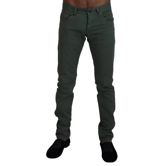Dolce & Gabbana Green Cotton Slim Fit Mens Denim Jeans
          
      NWT