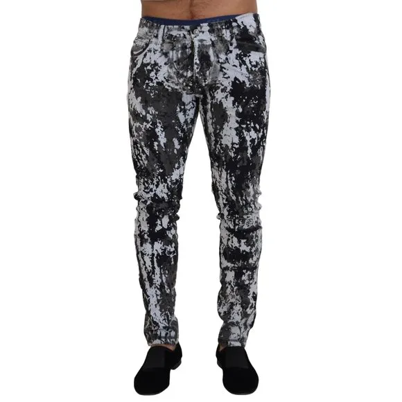 Dolce & Gabbana Multicolor Cotton Tie Dye Skinny Denim Jeans
          
      NWT