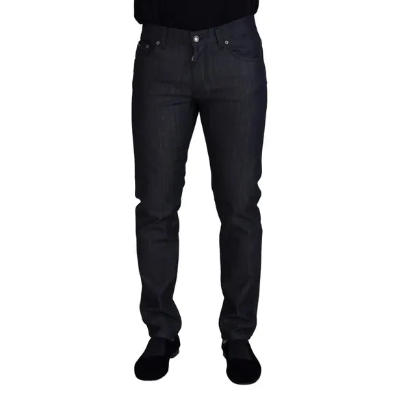 Dolce & Gabbana Blue Cotton Men Casual Denim Jeans
          
      NWT