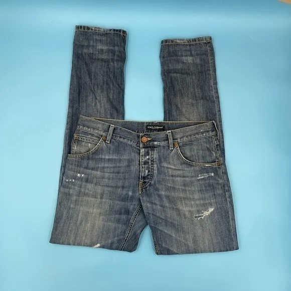 Dolce & Gabbana Distressed Jeans