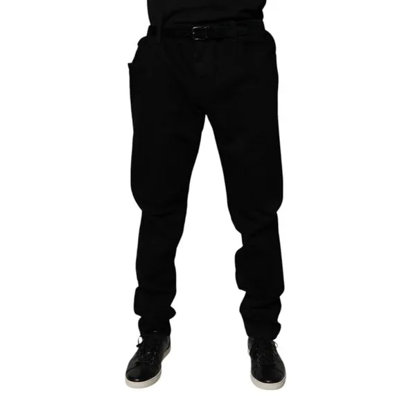 Dolce & Gabbana Black Cotton Stretch Slim Fit Denim Jeans
              
      NWT
