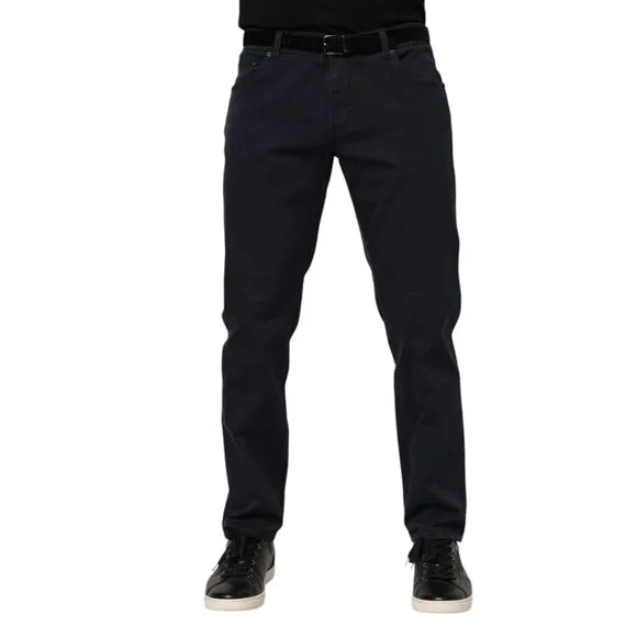 Dolce & Gabbana Blue Cotton Tapered Denim Jeans
              
      NWT