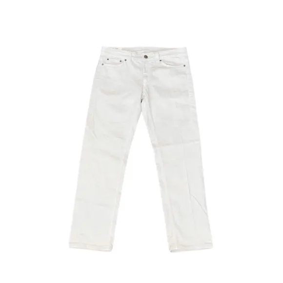 Dondup Marlon Off White Cream Denim Pants Jeans