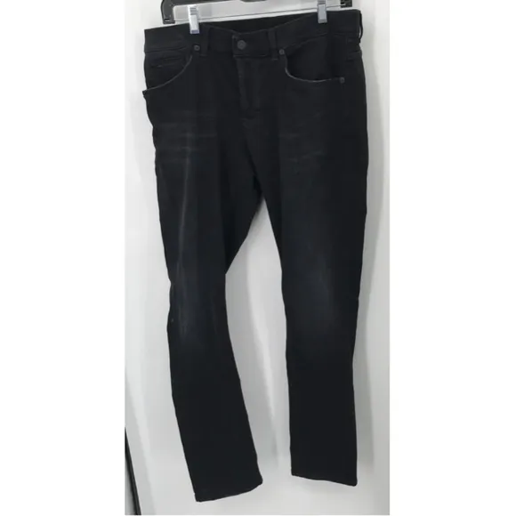 Dondup mens black George skinny fit jeans sz 34