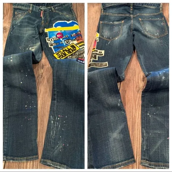 DSQUARED2 iconic jeans size 29-30 (EU 46)
Excellent Pre-owned Condition
