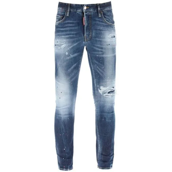 Dsquared2 medium powder spots wash super twinky jeans
          
      NWT