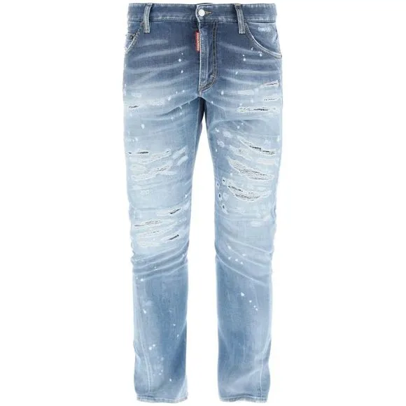 Dsquared2 light beach blue wash sexy twist jeans
          
      NWT