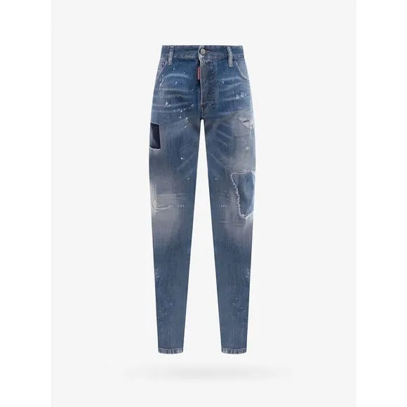 DSQUARED2 MAN  Cotton jeans with maxi logo tag
          
      NWT