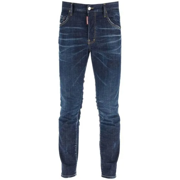 Dsquared2 dark clean wash 24seven skater fit jeans
          
      NWT