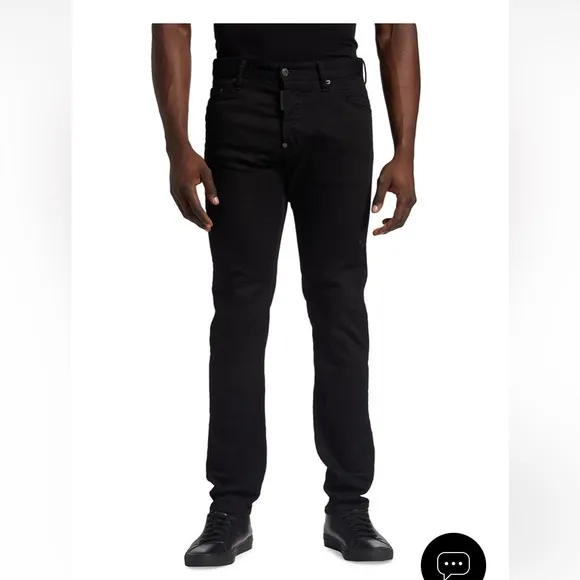 Dsquared2
Cool Guy Black Bull Stretch Cotton Jeans
Size 48 ( US 38)