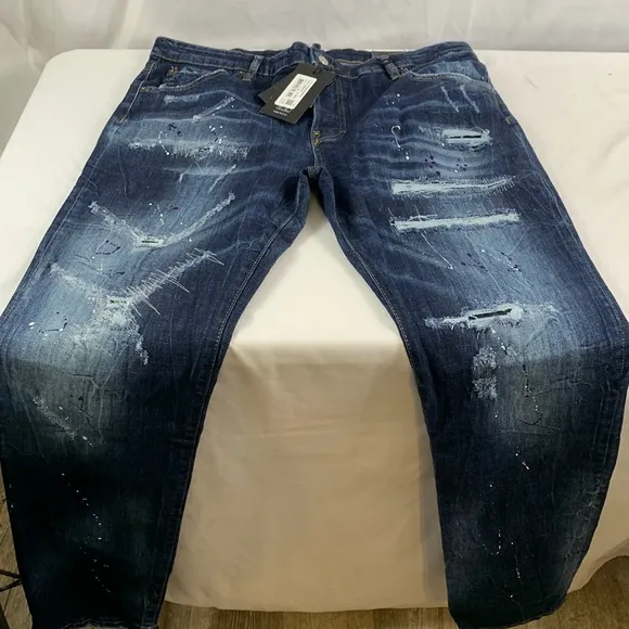 DSQUARED2  Cool Guy Jean Long Crotch Tight Bottom Size 56 NWT
          
      NWT