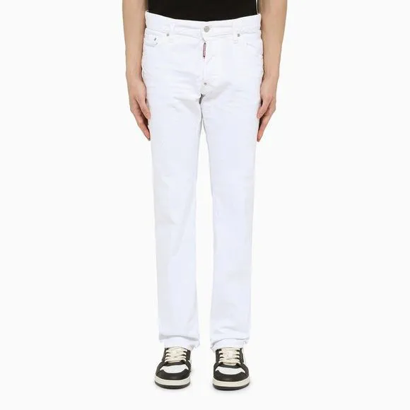Dsquared2 White cotton slim jeans
          
      NWT