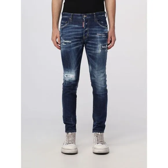 Dsquared2 Pants Men Blue
          
      NWT