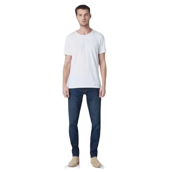 DSTLD Men's Skinny - Slim Jeans - Dark Wash - Size 33