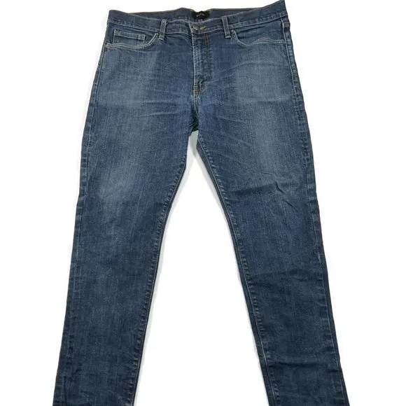 DSTLD Denim Blue Jeans Mens 36 x 32 USA Made Stretch