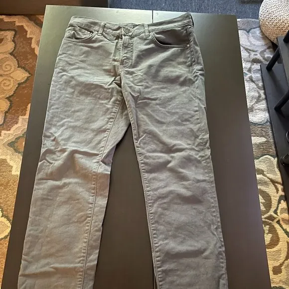 DSTLD Skinny-Slim Jeans in Charcoal Overdye