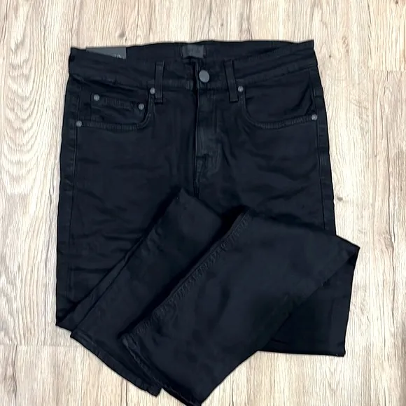 Black Mid-Rise Skinny Jeans 32x30 NWT DSTLD
          
      NWT