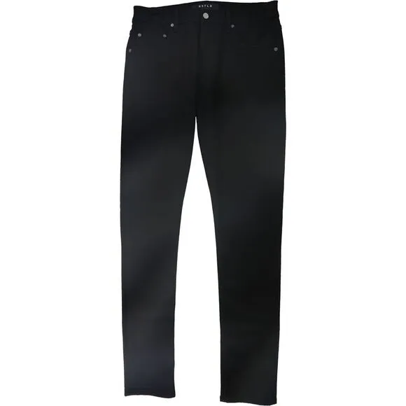 DSTLD Mens Solid Skinny Fit Jeans, Black, NWT
              
      NWT
