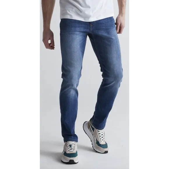 DU/ER Men's Performance Denim Slim Stretch Jeans in Galactic - Size W 31 x L 31