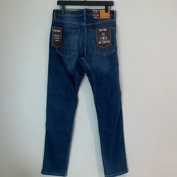 DUER Performance Denim Slim in Galactic Wash
          
      NWT
