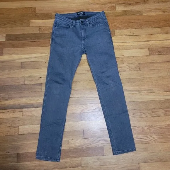 DUER Performance Denim Slim Aged Grey 31x32 Men's Jeans Travel Pants Like New