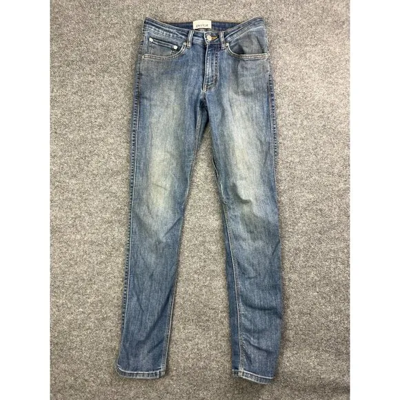 Duer DU/ER Jeans Men's W26 x L32 Blue Performance Denim Skinny Leg Stretch