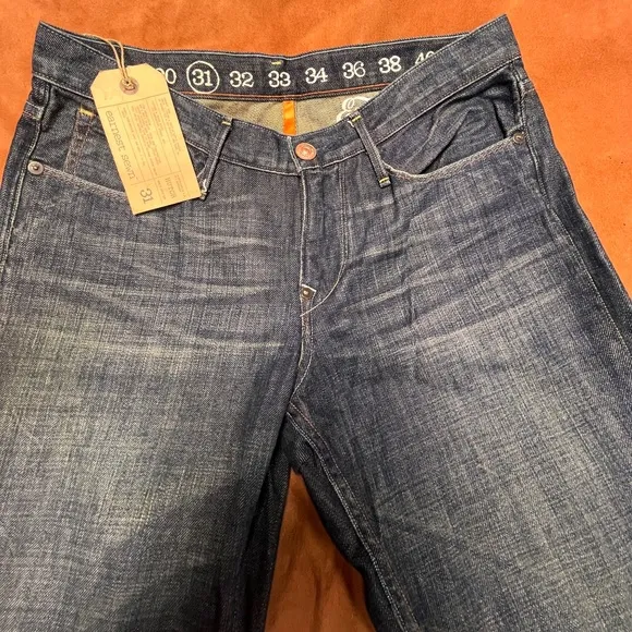 Earnest Sewn mens Hutch blue jeans - size 31 (NEVER WORN NEW CONDITION) USA
          
      NWT