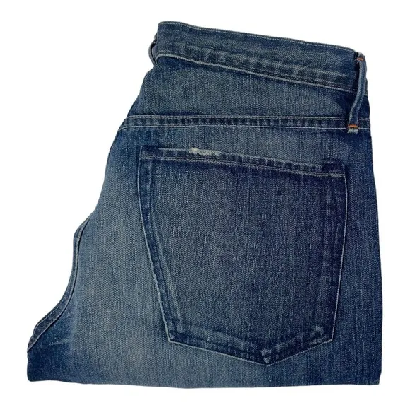 Earnest Sewn Hyper Vintage Dark Wash Mens Jeans Size 36x30 Excellent