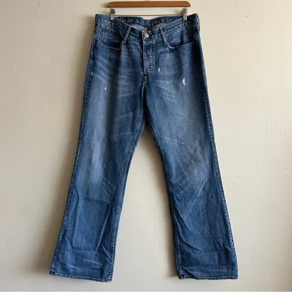 EARNEST SEWN Men’s Jeans - 38” waist - Button Fly