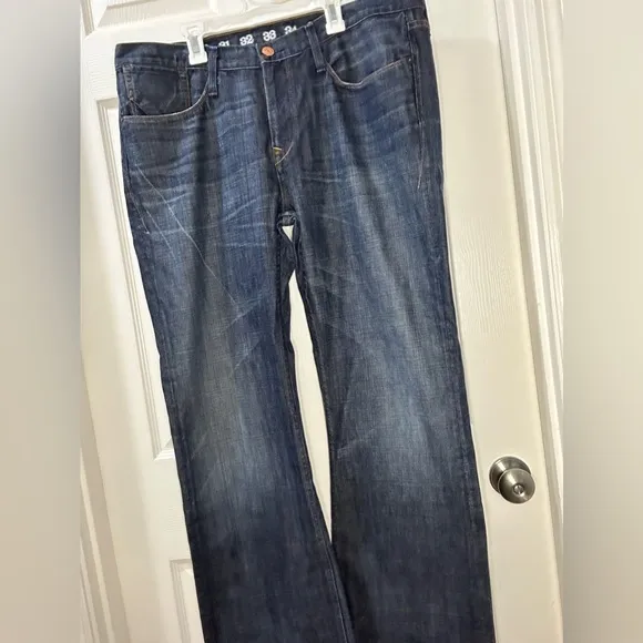Men’s Earnest Sewn Hutch bootcut jeans size 38x32
