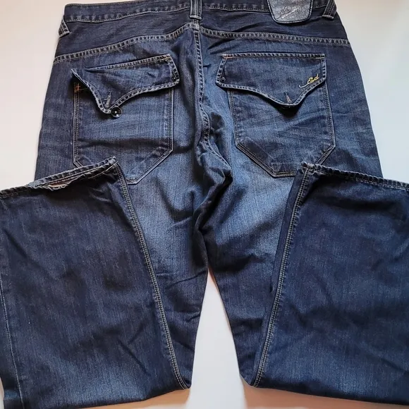 Ed hardy button fly men's jeans 38x32
