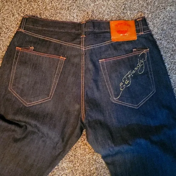 Ed Hardy Blue Jeans