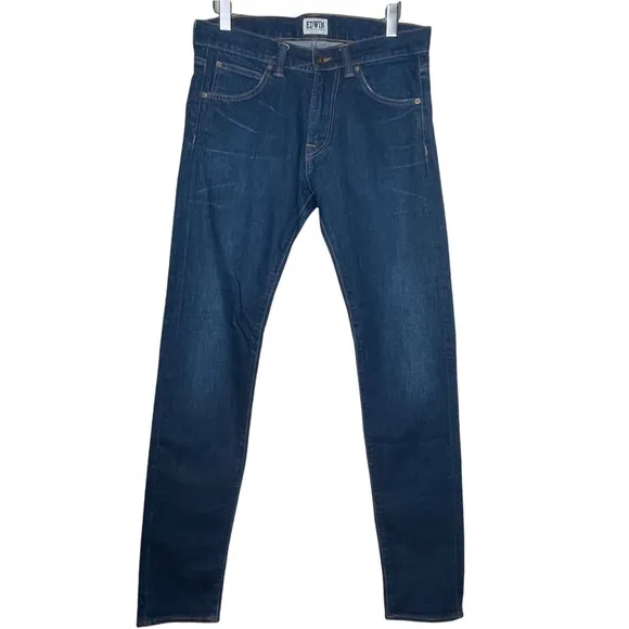 Edwin Men's Slim Tapered Low Crotch Jeans ED-85 Size 30 X 32 Medium Wash